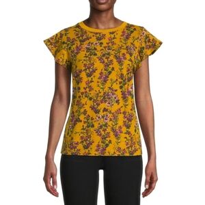 Time & Tru M Flutter Sleve Tee